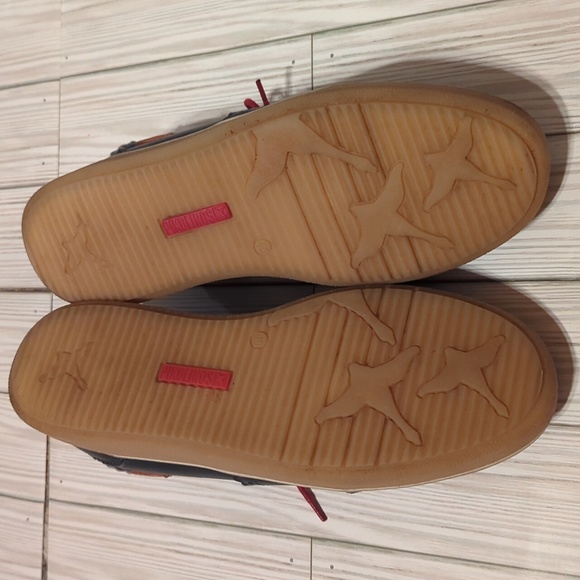 Pikolinos Leather Lace Up Shoes Blue Sneakers Womens Sz 40 / 9 - Picture 6 of 8